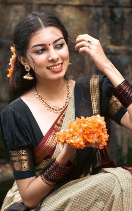 Kaveri By Aab Art Kanchivaram Silk Saree